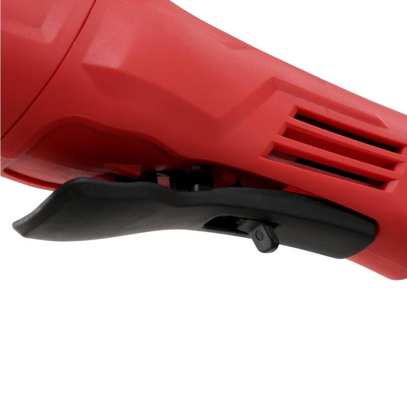 Amoladora angular pequeña con cable de 11 amperios y interruptor de seguridad sin bloqueo de Milwaukee - 6142-31