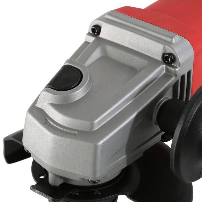 Amoladora angular pequeña con cable de 11 amperios y interruptor de seguridad sin bloqueo de Milwaukee - 6142-31
