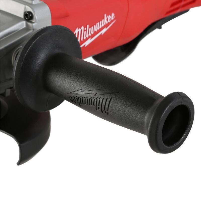 Amoladora angular pequeña con cable de 11 amperios y interruptor de seguridad sin bloqueo de Milwaukee - 6142-31
