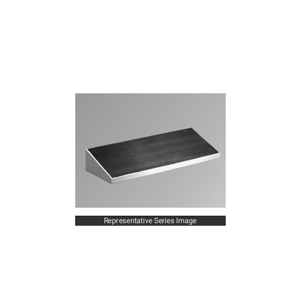 Hammond Foot Rest, 24 in. W x 8 in. L, Stainless Steel - 2CSF24