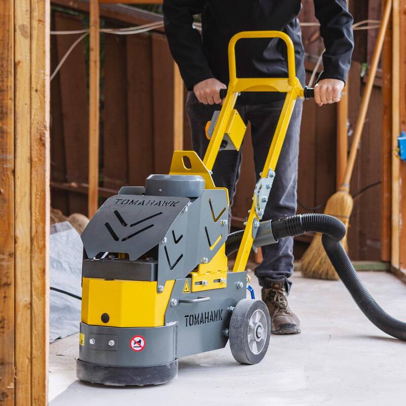 Tomahawk Power Tomahawk 11 Amp Corded 10 Inch Electric Floor Grinder Sander Polisher with Diamond Grinding Disc Plate - TGDR10

Potencia Tomahawk Tomahawk 11 Amp Corded 10 Pulgadas Eléctrico Amoladora Lijadora Pulidora de Piso con Disco de Molienda de Diamante - TGDR10