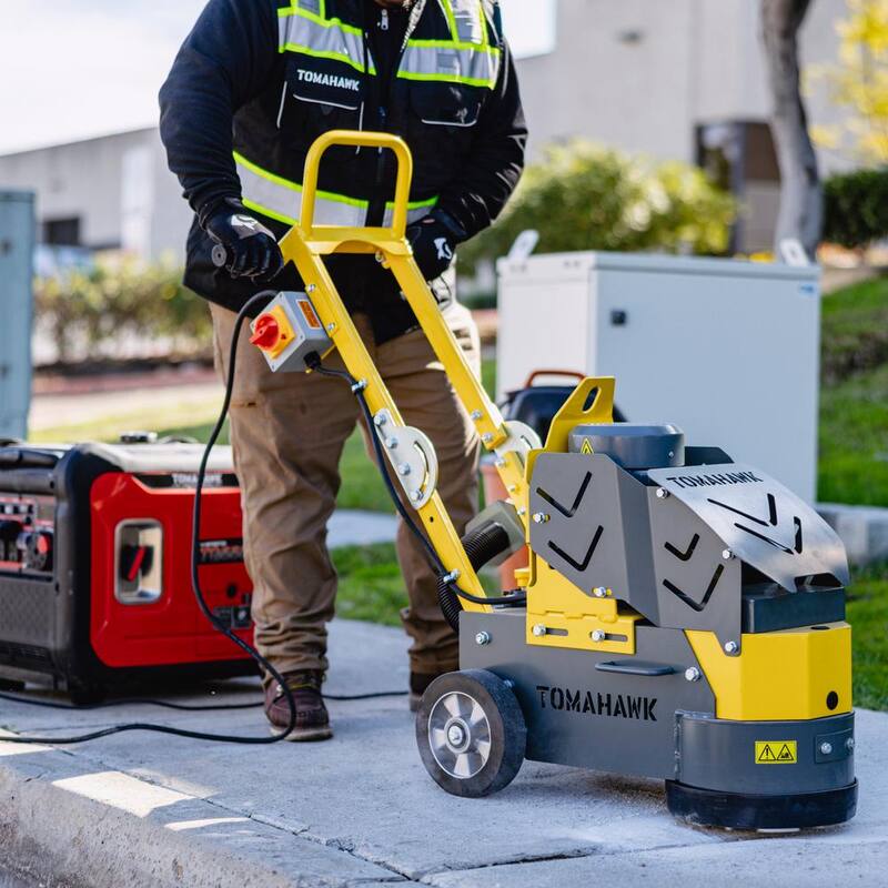 Tomahawk Power Tomahawk 11 Amp Corded 10 Inch Electric Floor Grinder Sander Polisher with Diamond Grinding Disc Plate - TGDR10

Potencia Tomahawk Tomahawk 11 Amp Corded 10 Pulgadas Eléctrico Amoladora Lijadora Pulidora de Piso con Disco de Molienda de Diamante - TGDR10