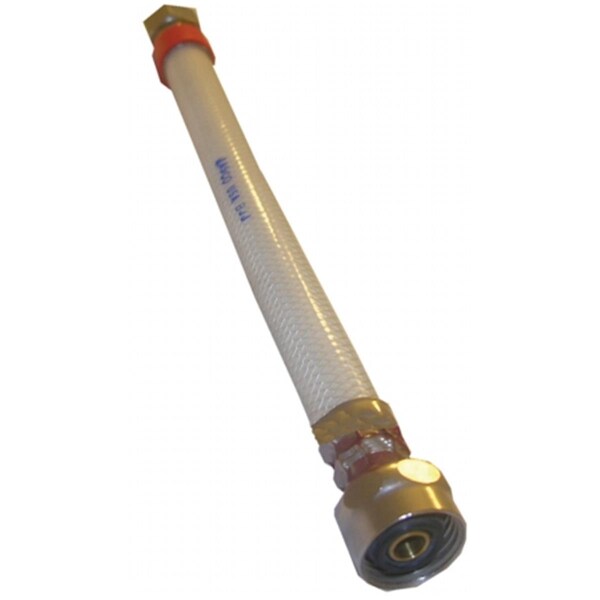 Larsen Supply Co .5 in. x .5 in. IPS x 20 in. Plastic Supply Flex Hose Connector - 154042