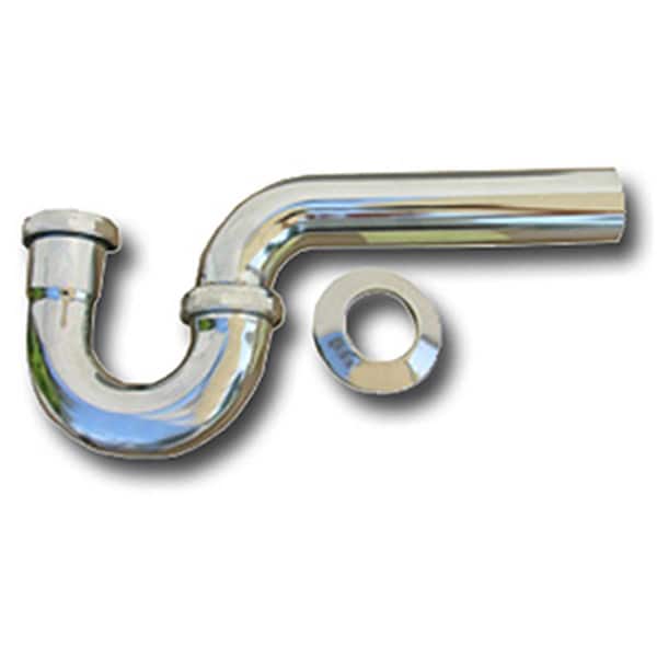 Larsen Supply Co 03-3505 1.25 in. Chrome Lavatory P Trap - 661936