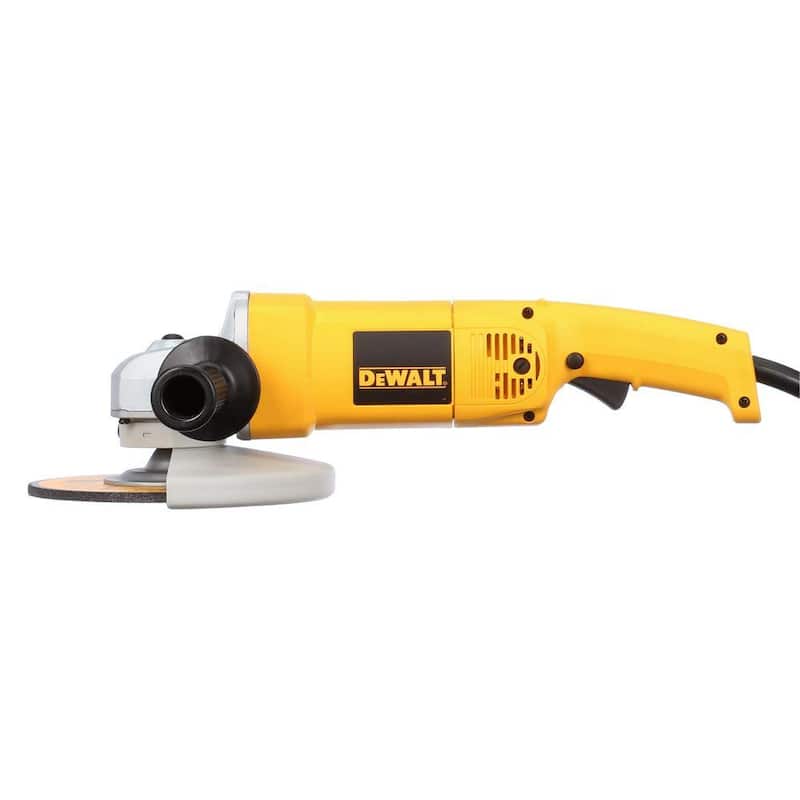 Amoladora angular de servicio pesado DEWALT de 13 amperes y 7 pulgadas con bolsa y ruedas - DW840K