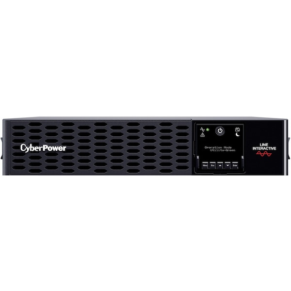 Cyberpower Smart UPS, 2200VA, Line Interactive, Out: 200 to 240V AC In: 120V AC - PR2200RTXL2UHVAN
