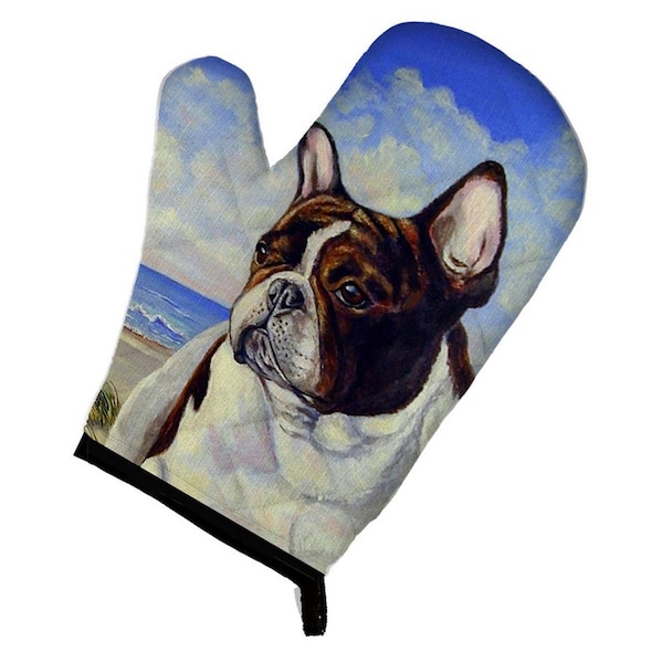 Carolines Treasures French Bulldog at the beach Oven Mitt - 7171OVMT