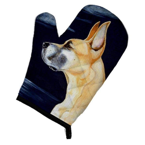 Carolines Treasures Fawn Great Dane Moonlight Stroll Oven Mitt - 7100OVMT