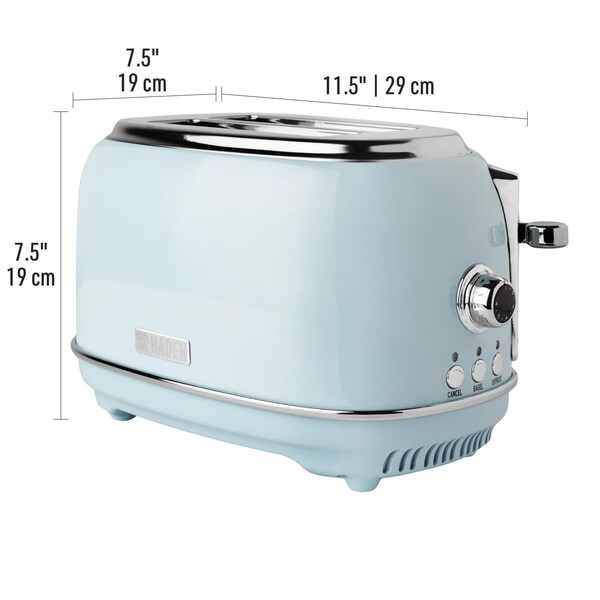 Haden TOASTER STAINLESS STEEL 2 SLOT TRQS - 75027