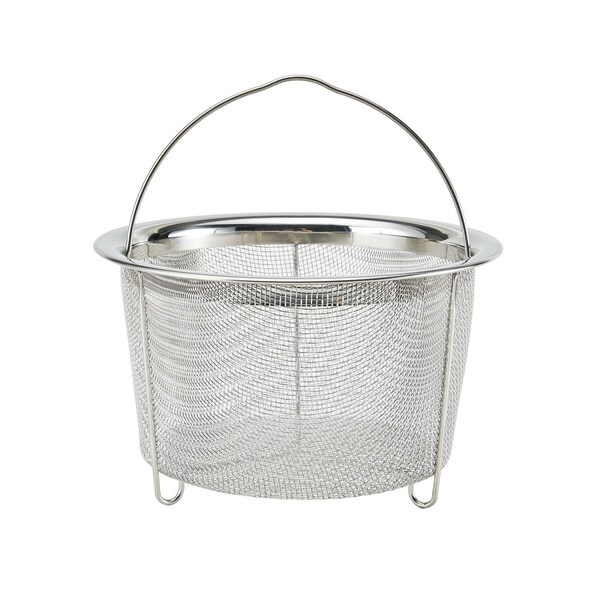 Houdini Instant Pot Silver Stainless Steel Mesh Steamer Basket - 5252246