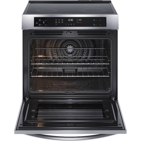 Almo 30ftft ADA Compliant Front Control Induction Range with Convection Bake and Self-Clean - FCFI3083AS
