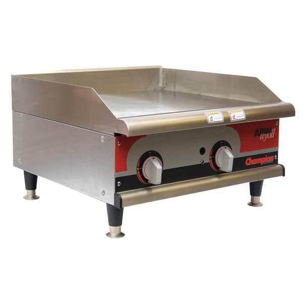 Apw Wyott 26-3/4" x 24" x 15-1/2 Manual Gas Griddle - GGM-24I
