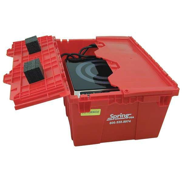 Spring Usa Storage Box for Portable Induction Ranges, 20" x 16" x 10" - SBR-175