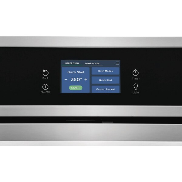 Almo Frigidaire 30-in. Double Electric Convection Wall Oven, Stainless Steel - FCWD3027AS