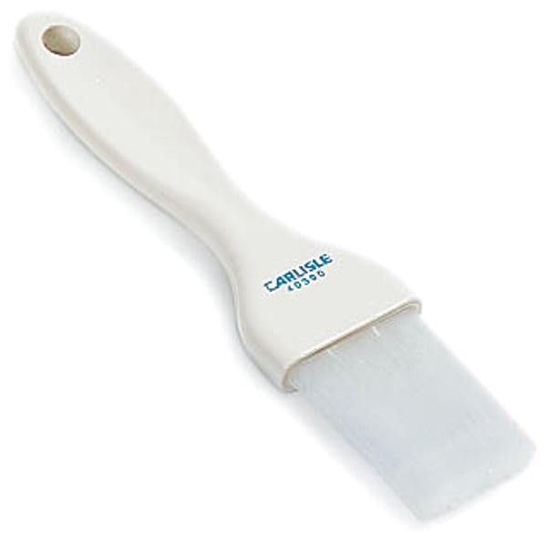 Carlisle Foodservice Pastry Brush, 7 in L, Plastic Handle - 4039002