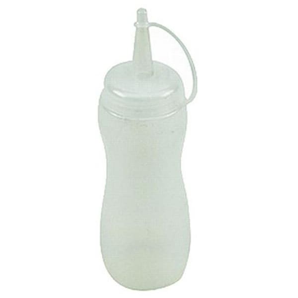 Good Cook Good Cook 12575 8 oz. Good Cook Squeeze Dispenser Bottle; Clear - 166940