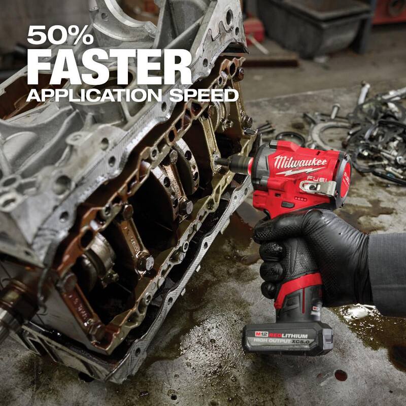 Llave de impacto inalámbrica Milwaukee M12 FUEL 12V de 3/8 pulgadas sin escobillas de litio (solo herramienta) - 2562-20