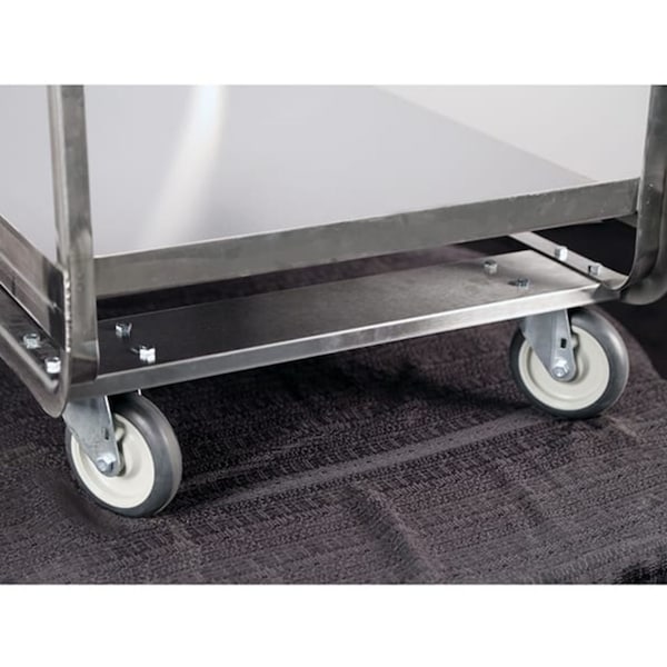 Lakeside Stainless Steel 2 Shelf Cart, 1,000 lb Capacity, 21"x33" - 943