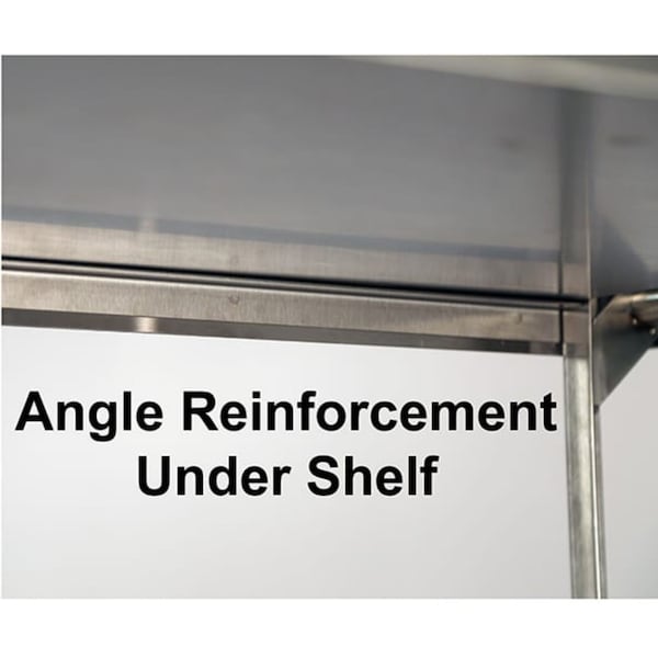 Lakeside Stainless Steel 2 Shelf Cart, 1,000 lb Capacity, 21"x33" - 943