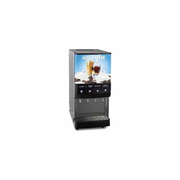 Bunn Silver SeriesÂ 4-Flavor Cold Beverage System, IC Display, Water Dispense - 37300.0016