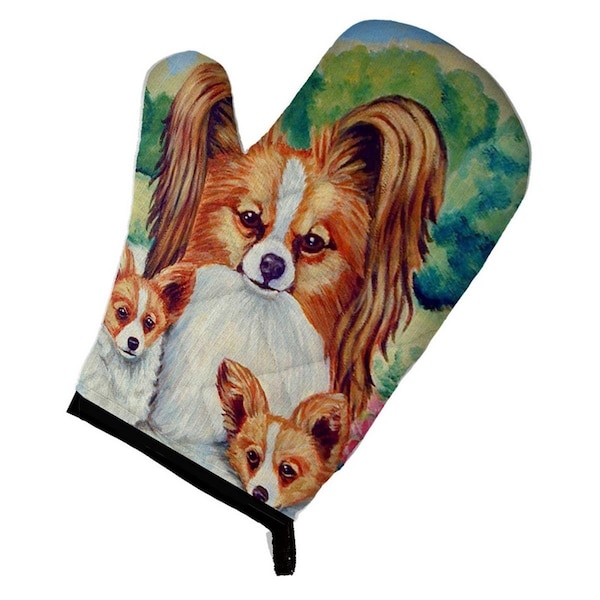 Carolines Treasures Papillon A Mommas Love Oven Mitt - 7042OVMT