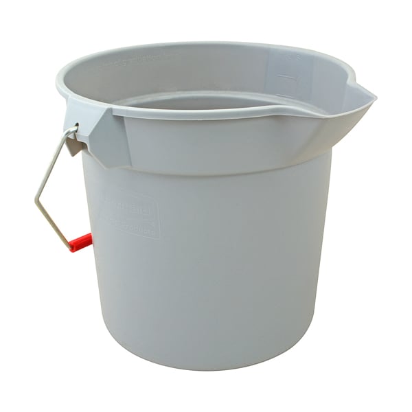 Rubbermaid 2 Gallon Gray Sanitizerbucket For  - Part# Rbmd90-2963-A1 - RBMD90-2963-A1