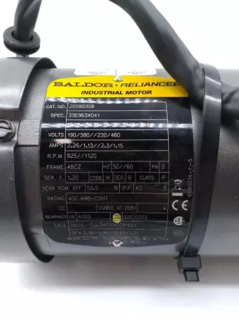 Baldor Industrial Motor 20580308