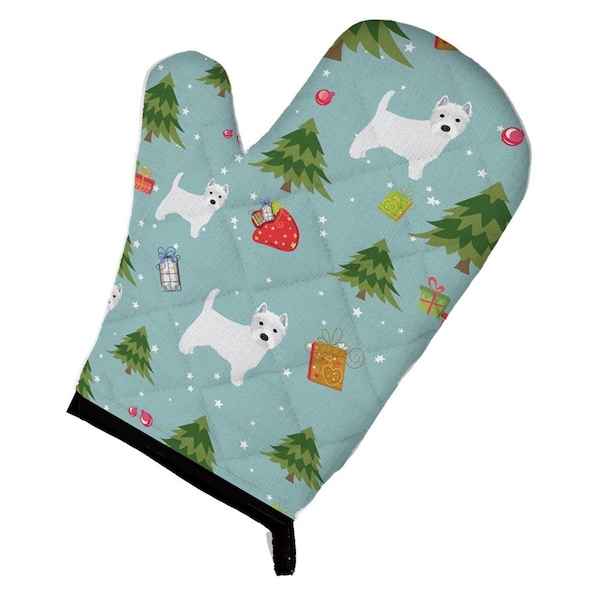 Carolines Treasures Christmas West Highland White Terrier Oven Mitt - BB4988OVMT