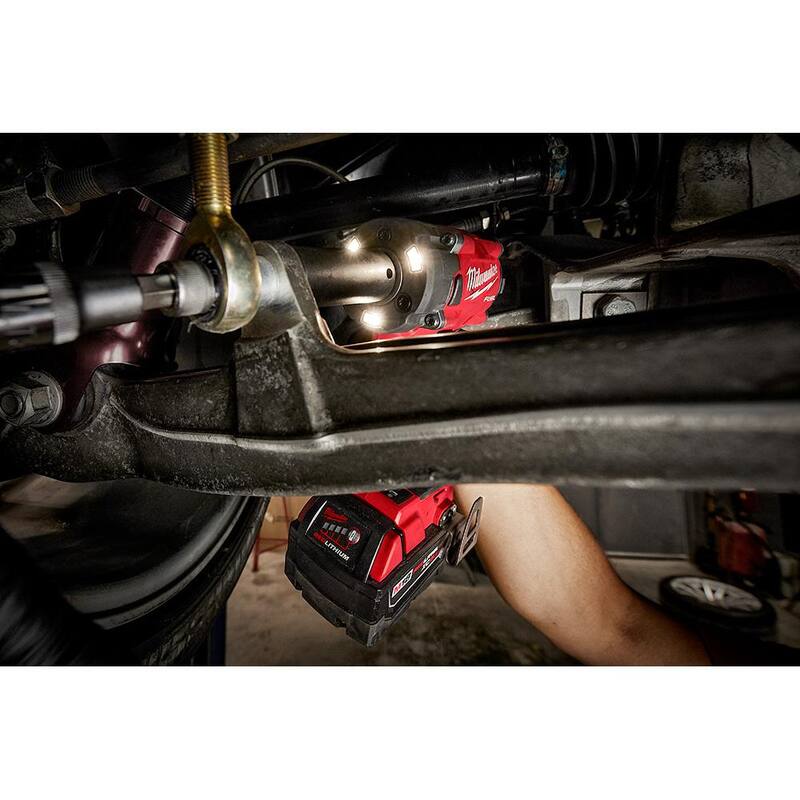 Milwaukee M18 FUEL GEN-3 18V Llave de Impacto Compacta Inalámbrica sin Escobillas de Litio-Ion de 1/2 pulg. con Anillo de Fricción (Herramienta Únicamente) - 2855-20