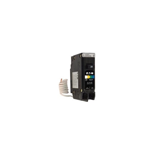 Eaton Cutler-Hammer Circuit Breaker, BR Series, 20A, 1 Pole, 10kA - BRN120DF