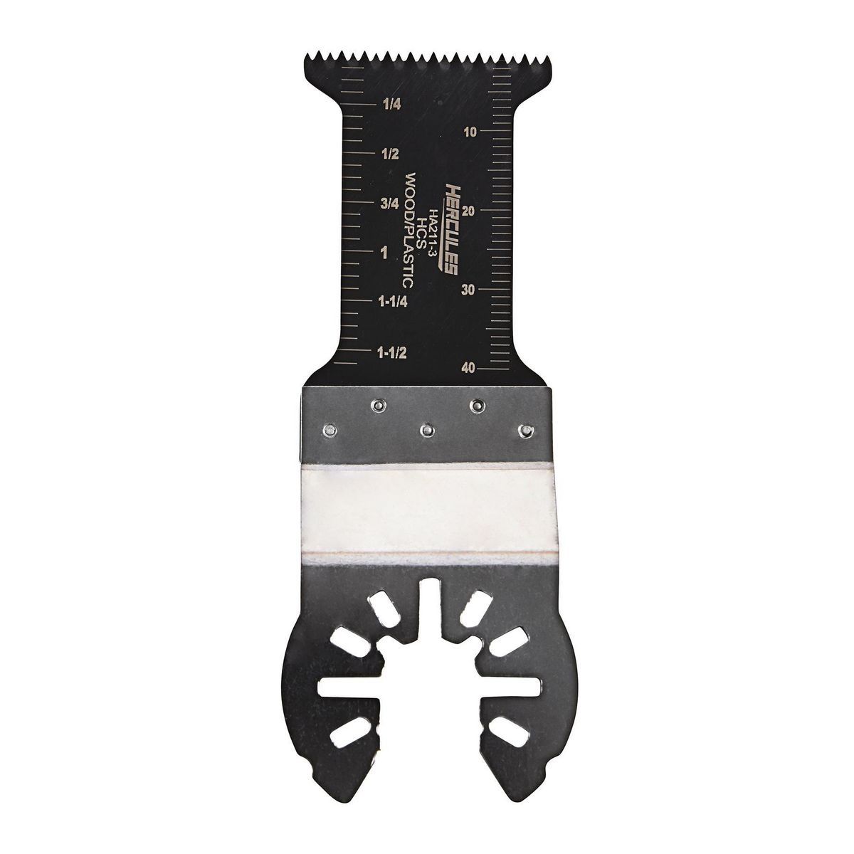 Cuchilla de inmersión de vástago reducido de acero de alto carbono Hercules de 1-3/16 pulgadas para herramientas multifunción oscilantes - 56495