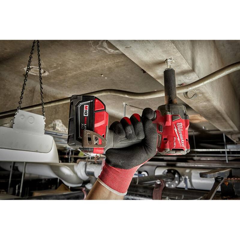 Llave de impacto compacta Milwaukee M18 FUEL GEN-3 de 3/8 pulgadas inalámbrica sin escobillas de litio de 18V con anillo de fricción (sólo herramienta) - 2854-20.