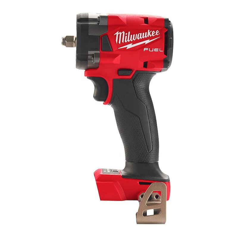 Llave de impacto compacta Milwaukee M18 FUEL GEN-3 de 3/8 pulgadas inalámbrica sin escobillas de litio de 18V con anillo de fricción (sólo herramienta) - 2854-20.