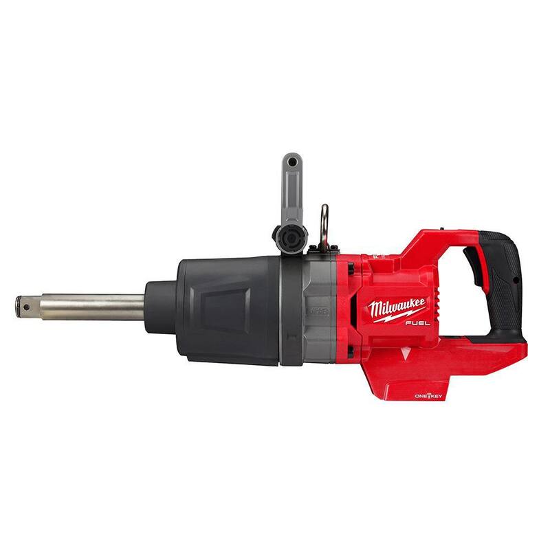 Llave de impacto inalámbrica sin escobillas Milwaukee M18 FUEL de 18V de iones de litio de 1 pulgada con mango en D extendido (solo herramienta) - 2869-20.
