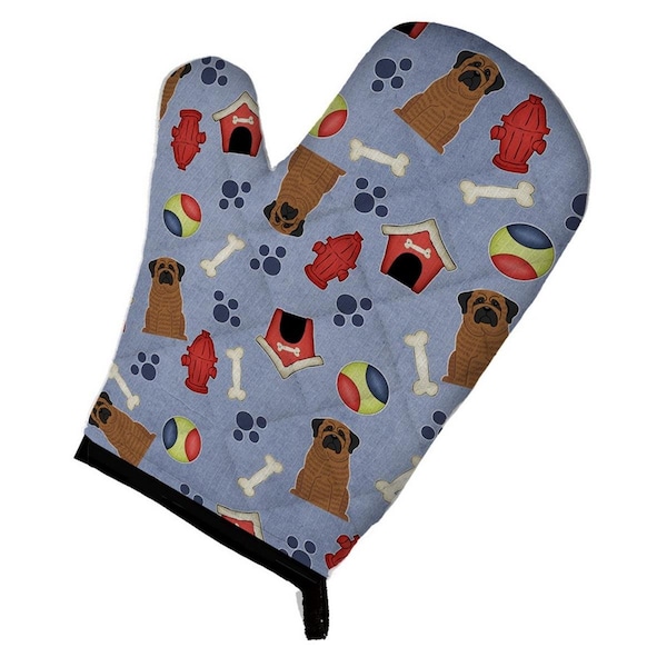 Carolines Treasures Dog House Collection Mastiff Brindle Oven Mitt - BB2628OVMT