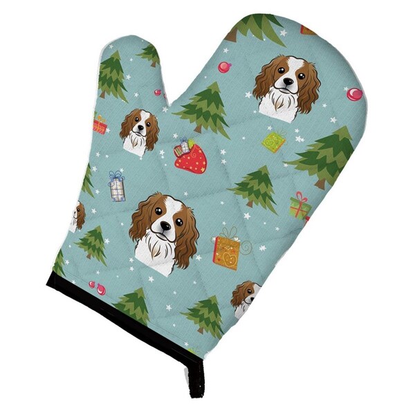 Carolines Treasures Christmas Cavalier Spaniel Oven Mitt - BB5013OVMT
