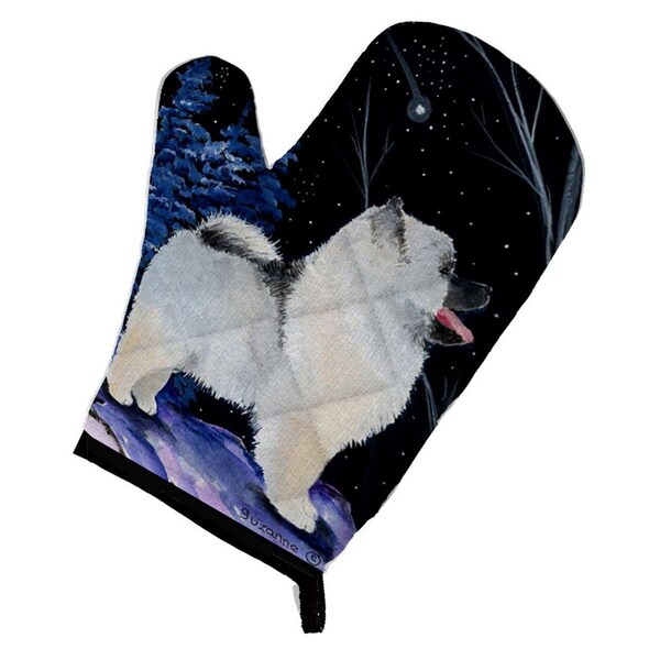 Carolines Treasures Starry Night Keeshond Oven Mitt - SS8380OVMT
