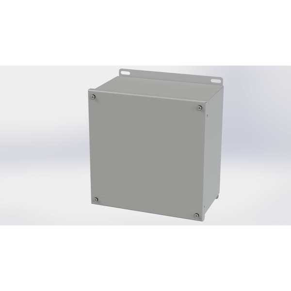 Saginaw Control & Engineering Carbon Steel Electrical Enclosures, 10.13 in H, 6 in D, 10 in W, NEMA 3R, 4, 12, 13, Screw On - SCE-10106SC
