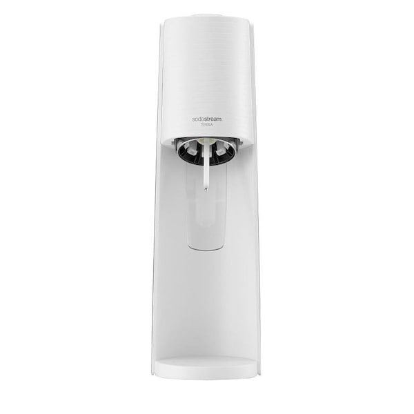 Sodastream TERRA Series Sparkling Water Maker Kit, 1 L Bottle, White - 1012811010