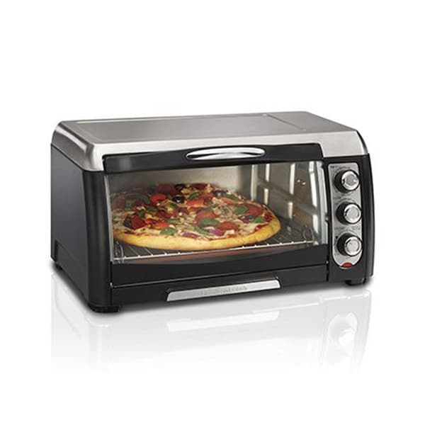 Fastfood 6 Slice 12 Pizza Toaster Oven BlackSS - FA27822