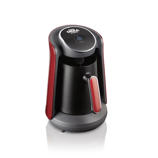 Arzum Okka Minio Automatic Turkish Coffee Machine, Maker, 120V UL, RedChrome - OK004-N