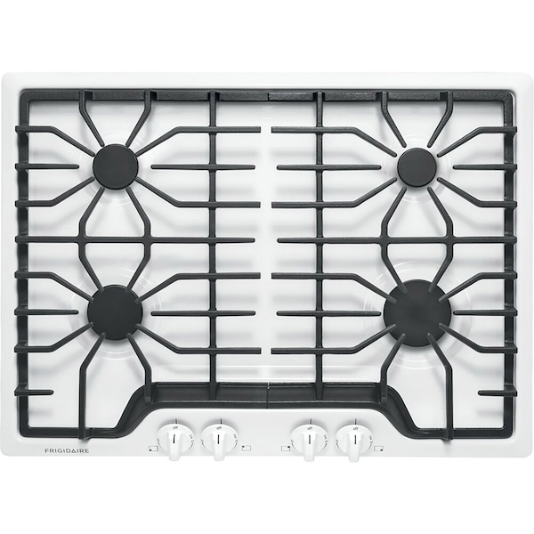 Almo 30-in. Natural Gas Cooktop with 4 Burners and 2 Full-Length Grates, ADA Compliant - FFGC3026SW