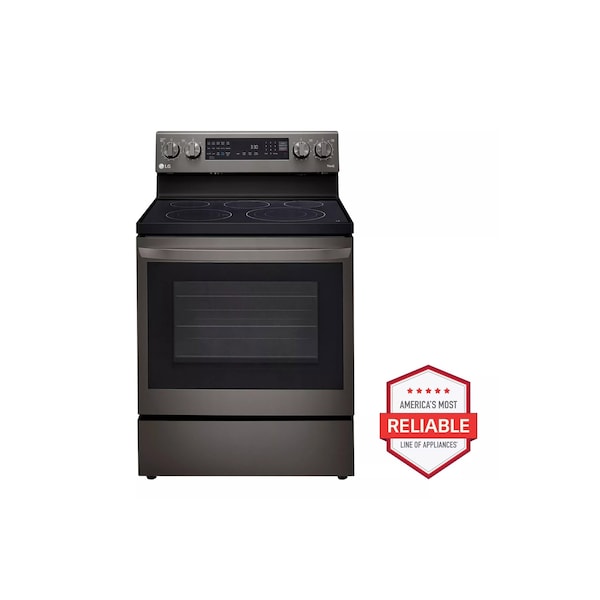 Almo LG 6.3 cu ft Smart Wi-Fi Enabled True Convection InstaView Electric Range - LREL6325D