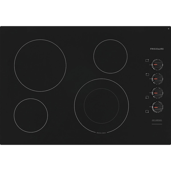 Almo Frigidaire 30-in. Electric Ceramic Glass Cooktop in Black - FFEC3025UB