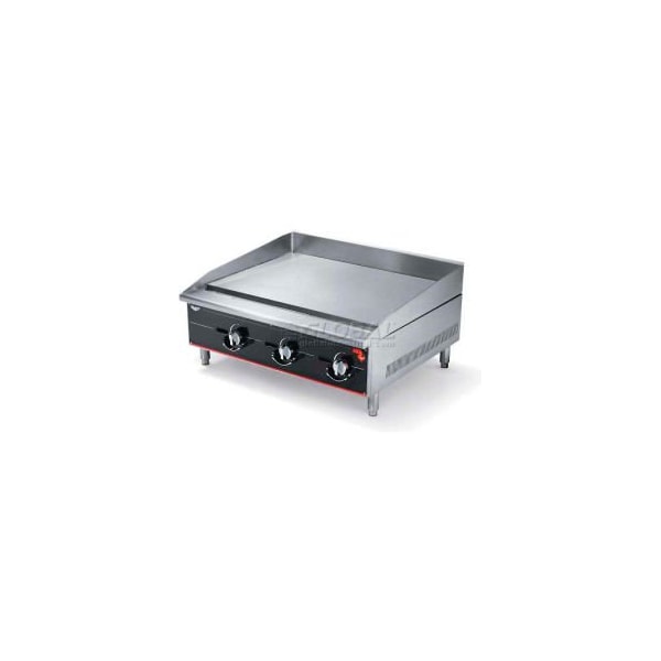 Vollrath Co Vollrath® Cayenne 36" Heavy Duty Gas Griddle, 936GGM, 3 Burners, 90000 BTU - 936GGM