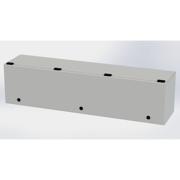 Saginaw Control & Engineering Carbon Steel Electrical Enclosures, 9 in H, 8 in D, 36 in W, NEMA 3R, 4, 12, 13, Hinged - SCE-L9368ELJLG