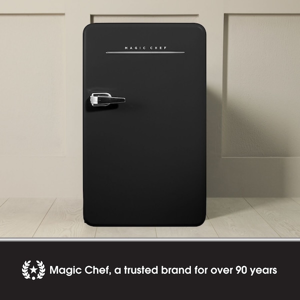 Magic Chef 3.2 cu. ft. Retro Mini Refrigerator in Mint Green without Freezer - MCR32CHB