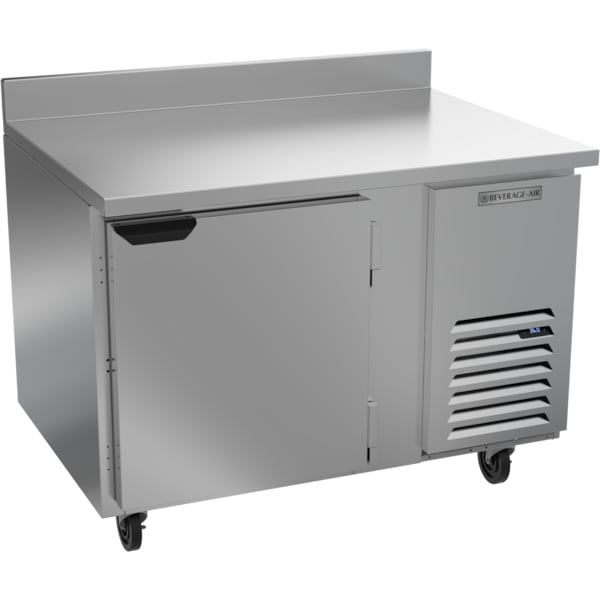 Beverage-Air Refrigerator, Worktop Style, One Section, 46" W, 10.8 cu ft. - WTR46AHC