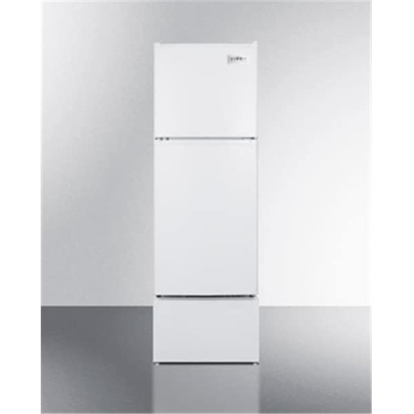 Alpine Art & Mirror Accessory PED12 Pedestal to Raise Height of Select Refrigerator-Freezers for Easier Accessibility - White - PED12