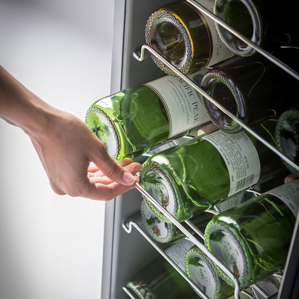 Maxx Ice Indoor Glass Door Wine Cooler, 3 CUFT - MCWC28